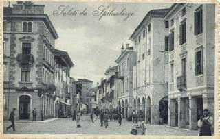Spilimbergo, via Indipendenza 1915 animata 